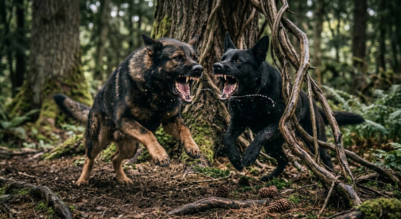 O que significa um cão ser "agressivo" com outros cães